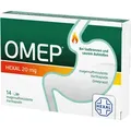 Produktbild: Omep Hexal 20 mg magensaftresistente Hartkapseln 14 St