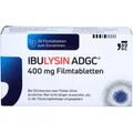 Produktbild: IBULYSIN ADGC 400 mg Filmtabletten  20 St  PZN17919888