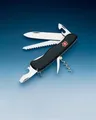 Produktbild: Victorinox Forester - Messer mit klappbarer Klinge - Multi-Tool-Messer - Spey-Punkt - Edelstahl - Polyamid - Schwarz (0.8363.3)