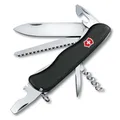 Produktbild: VICTORINOX Schweizer Taschenmesser Forester, 12 Funktionen, Multitool mit Großer Klinge, Dosenöffner, Schraubendreher 3 mm, Feststellklinge, Schwarz