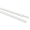 Produktbild: Interdeco Schleuderstab in Weiß aus Aluminium für Gardinen/Schiebevorhänge, Simply, 100 cm