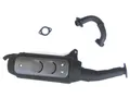 Produktbild: Sito Plus Auspuff Schalldämpfer passt an Piaggio NRG NTT Storm TPH Zip 50 94-99
