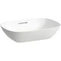Produktbild: LAUFEN INO Waschtisch Schale 8123020001091, 50x36cm, ohne Hahnloch, mit Überl., Saphirkeramik