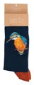 Produktbild: Wrendale Bambussocken The Kingfisher Gr. 41-46 Eisvogel Herrensocken Hannah Dale