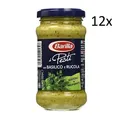 Produktbild: 12x Barilla Pesti pesto mit Rucola und Basilikum 190 g aus italien Sauce Soße