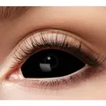 Produktbild: Sclera Kontaktlinsen schwarz Halloween XL-Linsen schwarz 22mm