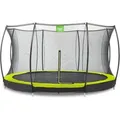 Produktbild: EXIT TOYS Silhouette Bodentrampolin mit Sicherheitsnetz (ø 366 cm)