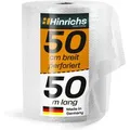 Produktbild: Hinrichs Luftpolsterfolie Rolle 50 x 0,5m Perforiert