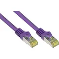 Produktbild: Good-Connections Netzwerkkabel 8070R-030V, violett, Cat 7, 500MHz, 10Gbit/s, S/FTP, RJ45 auf RJ45, 3 m