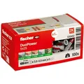 Produktbild: Fischer Dübel 535452, Duopower 2 Komponenten-Dübel, 5 x 25mm, Universaldübel, 100 Stück