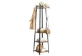 Produktbild: VASAGLE Garderobenständer Kleiderständer, 8 Haken, 43x43x180 cm