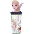 Produktbild: Becher mit Strohhalm Frozen Snowy Tale 360 ml