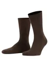 Produktbild: Falke Trekkingsocke Crew Walkie Light (klimaregulierende Merinowolle) dunkelbraun Damen/Herren - 1 Paar