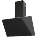 Produktbild: Oranier Dunstabzugshaube 75 cm schwarz Schräghaube Kopffreihaube Abluft LEA75S1
