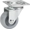 Produktbild: Lenkrolle mit Platte 36 x15 x 50 mm, Tragkr. 35kg