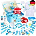 Produktbild: BUYGER Arztkoffer Kinder ab 3 Jahre, Zahnarzt Spielzeug, Doktorkoffer Zubehör