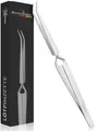 Produktbild: SCHWERTKRONE Lötpinzette Kreuzpinzette Industrie-Pinzette Technische Pinzette Splitterpinzette Zeckenzange - Fein Gebogen - 11,5 cm