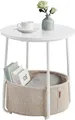 Produktbild: VASAGLE Beistelltisch rund, Kleiner Tisch, Couchtisch klein, Wohnzimmertisch,