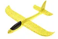 Produktbild: ELLUG großes XXL Segelflugzeug Segelflieger aus Styropor 49 * 48 * 12,5cm Flugzeug Flieger Outdoor-Sport Wurf-Spielzeug (gelb)