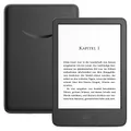 Produktbild: Kindle (2022) – Der bisher leichteste und kompakteste Kindle, jetzt mit hochauflösendem 6-Zoll-Display mit 300 ppi und doppelter Speicherkapazität | Mit Werbung | Schwarz