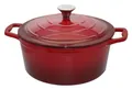 Produktbild: ELO Kochtopf kirschrot 26 cm, Gusseisen - Induktion, emailliert