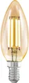 Produktbild: Eglo LED Leuchtmittel C35 E14 Kerzenform 4 W warmweiß amber