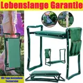 Produktbild: 2in1 Kniebank für Gartenarbeit Sitzbank Kniekissen Pflanzhocker Gepolstert 150kg