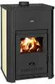 Produktbild: 🔥 Wasserführender Kaminofen Prity WD W24 D – 24,3 kW Holzofen mit Wassertasche