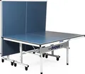Produktbild: Dione Tischtennisplatte School Sport 400 kompakt Indoor Blau TT-Platte rollbarer und klappbar Tischtennistisch - 10 Minuten Installation - 70KG