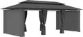 Produktbild: vidaXL Pavillon mit Vorhängen 600x298x270 cm Anthrazit