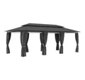 Produktbild: vidaXL Partyzelt Pavillon mit Vorhängen 600x298x270 cm Anthrazit