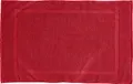 Produktbild: REDBEST Duschvorlage, Badteppich Chicago rot Größe 50x80 cm - extra dick, weich, saustark und strapazierfähig (weitere Farben)