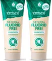 Produktbild: dentural Zahnpasta fluoridfrei Zahncreme mit Calcium 5-fach Rundumschutz 2x 75ml