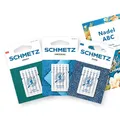 Produktbild: SCHMETZ | 15 Nähmaschinennadeln | Starter Set | Universal/Jersey/Jeans | Sortierungen | Inklusive 1 Nadel ABC