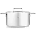 Produktbild: Fissler Kochtopf Pure, Silber, Metall, 5.7 L, Made in Germany, breiter Schüttrand, Kochen, Töpfe, Kochtöpfe