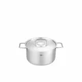 Produktbild: Fissler Kochtopf Pure mit Metalldeckel, Edelstahl 18/10, Silbern, 24 cm