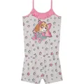 Produktbild: PAW PATROL Kurzoverall Paw Patrol Mädchen kurzer Jumpsuit Overall Sommeranzug 2-8 Jahre Paw Mädchen Jumpsuit grau|rosa 104=4JAHRE