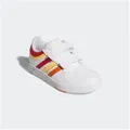 Produktbild: adidas Sportswear HOOPS 4.0 Klettschuh für Kinder orange|weiß 35 EU