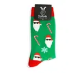 Produktbild: TwoSocks Freizeitsocken Weihnachtssocken lustige Socken für Weihnachten, Einheitsgröße