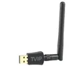Produktbild: TVIP Wireless USB 2.0 Wlan Stick Adapter 600Mbit 2.4 GHz und 5.0 GHz mit Antenne für Win7/XP/Win8/Win10/Linux-Ot und TVIP S-Box v.41x, v.5xx, v.60x