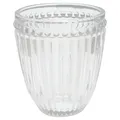 Produktbild: Greengate Glas ALICE Klar Wasserglas 300 ml Trinkglas Saftglas