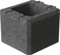 Produktbild: EHL Mauerstein Planomur Halbstein 25 x 25 x 20 cm anthrazit