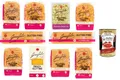 Produktbild: Italian Gourmet Glutenfreies Pasta Vorteilspack 10x500g Mix aus 10 Sorten Italienische Nudeln Vorratspack Familienpack Set für Zöliakie + Italian Gourmet Polpa