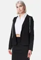 Produktbild: Rayshyne Kurzblazer PM-21 (Sportliches Sakko Business Hoodie Blazer mit Kapuze) mit Reverskragen & Zugband