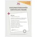 Produktbild: walther + design Lifestyle Kunststoff Bilderrahmen Kunstglas, weiss, 21 x 29,7 cm