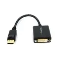 Produktbild: Startech Displayport Adapter 0,15m DP zu DVI HDTV passiv St./Bu. schwarz