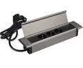 Produktbild: Designlight Einbausteckdose Bürosteckdose USB A & C Einbau Tischsteckdose Büro Einbau-Tischsteckdose (Kabellänge 1.80 m)