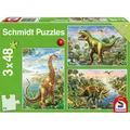 Produktbild: Schmidt Spiele Abenteuer mit den Dinosauriern (144 Teile) (56202)