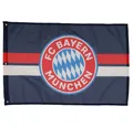 Produktbild: FC Bayern München Fahne FC Bayern München Hissfahne Logo navy 180 x 120