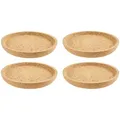 Produktbild: Leonardo Untersetzerset Gocce, Braun, Holz, 4-teilig, Kork, rund, 8.70x1.20x8.70 cm, Wohntextilien, Tischwäsche, Untersetzer